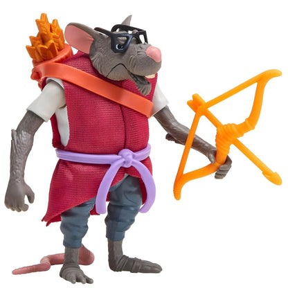 Tartaruga Ninja Mix n Match Splinter com arco laranja