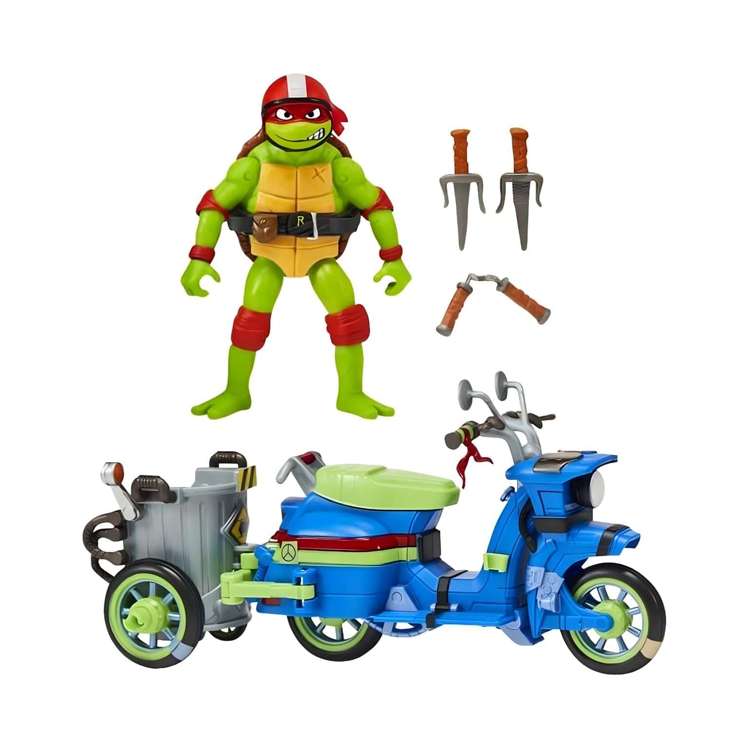 Apresentamos Tartarugas Ninja Battle Cycle com o SKU 238343225 recomendado para + 4 anos
