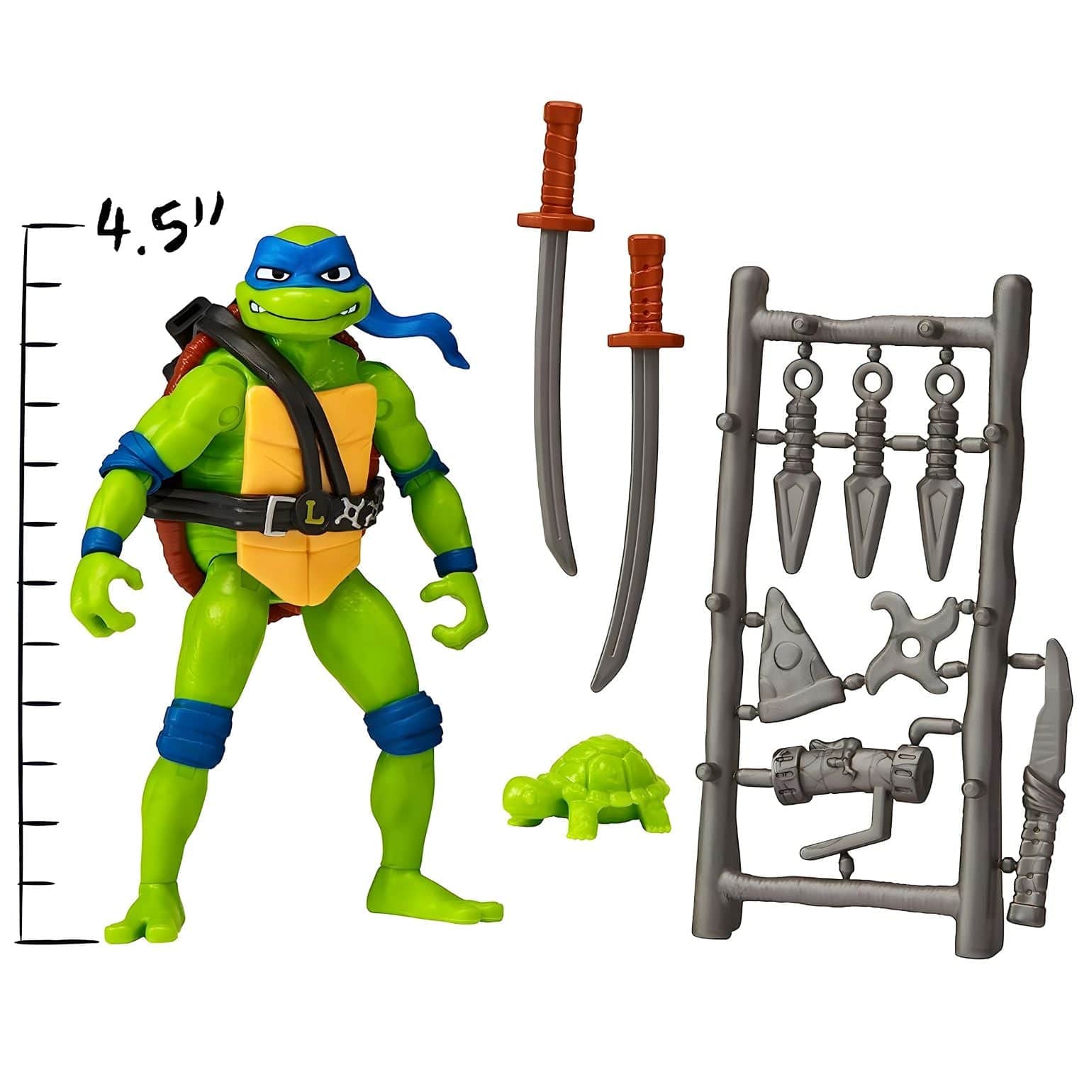 Apresentamos Tartarugas Ninja Mutant Mayhen - Leonardo com o SKU 233873625 recomendado para + 4 anos