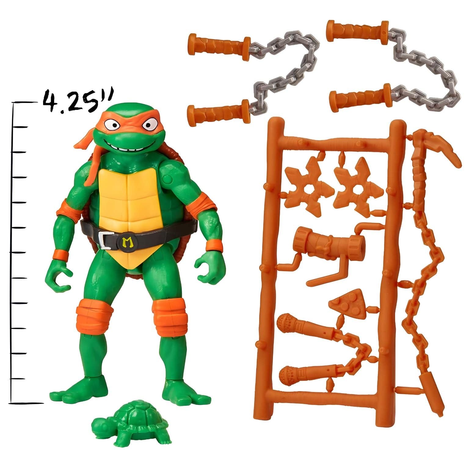 Apresentamos Tartarugas Ninja Mutant Mayhen - Michelangelo com o SKU 233873825 recomendado para + 4 anos