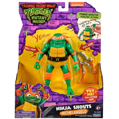 Apresentamos Tartarugas Ninja Shouts - Michelangelo com o SKU 233874925 recomendado para + 4 anos