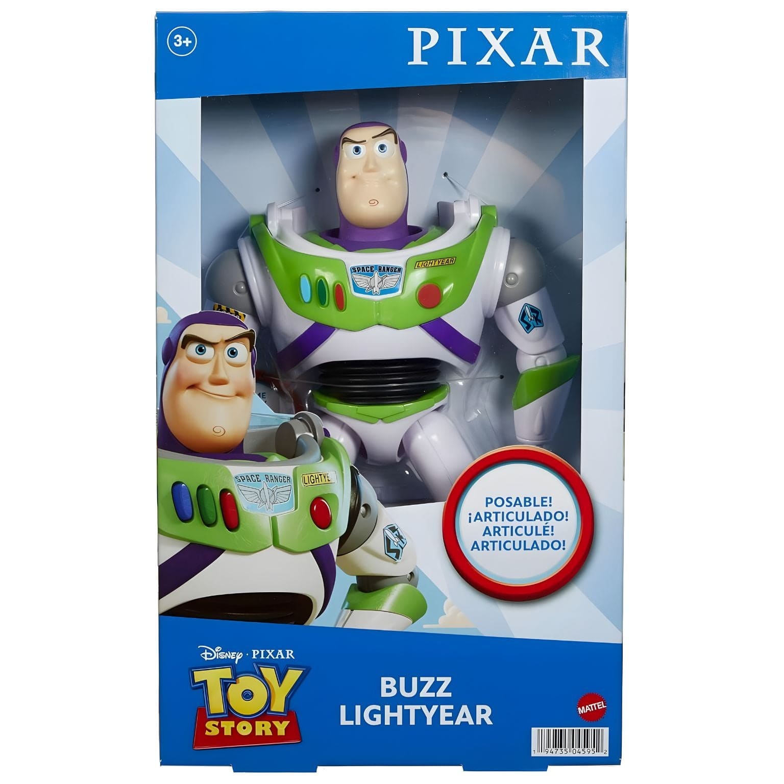 Apresentamos Toy Story - Buzz Lightyear com o SKU 774595225 recomendado para + 3 anos