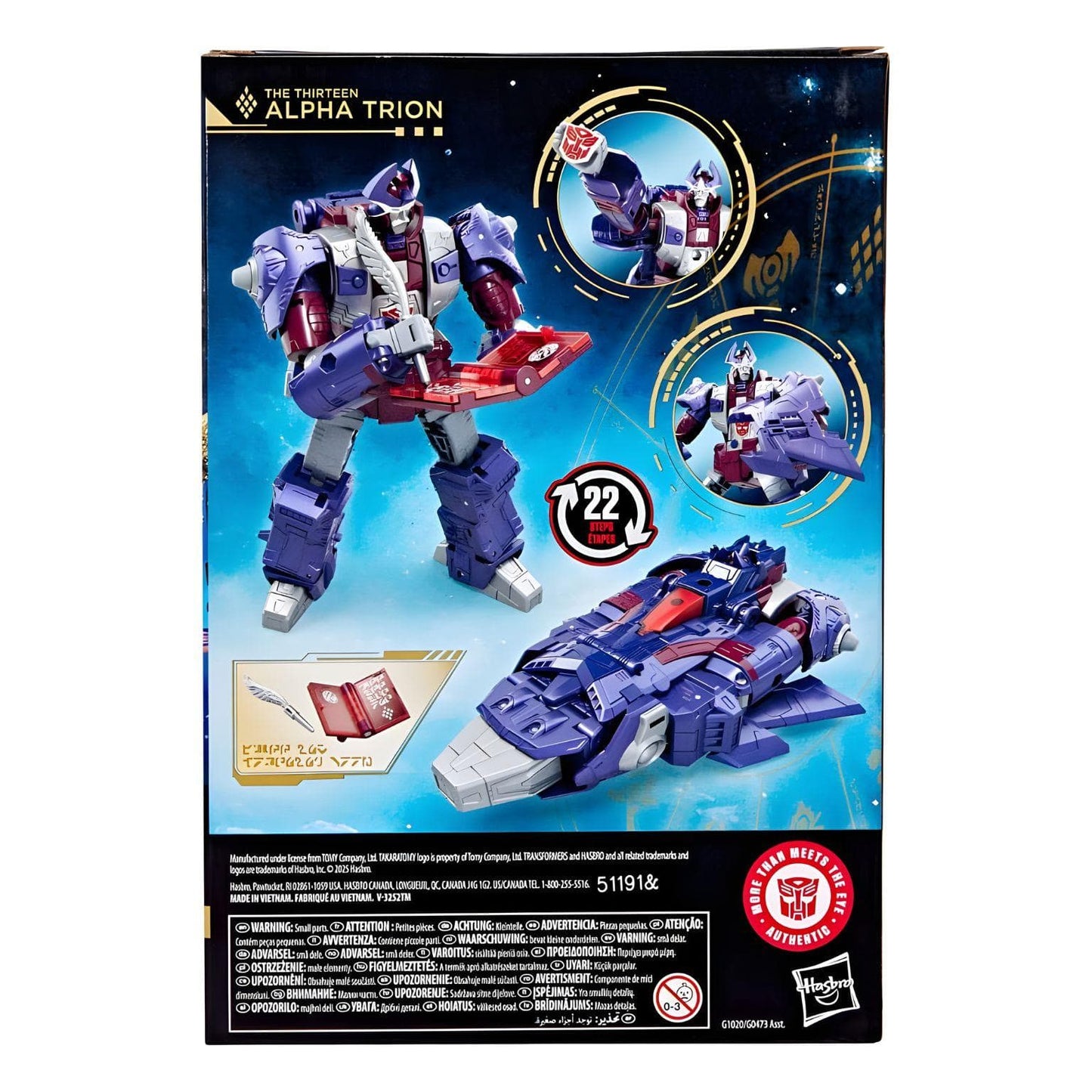 Apresentamos Transformers Age of the Primes - The Thirteen Alpha Trion com o SKU 861020525 recomendado para + 8 anos