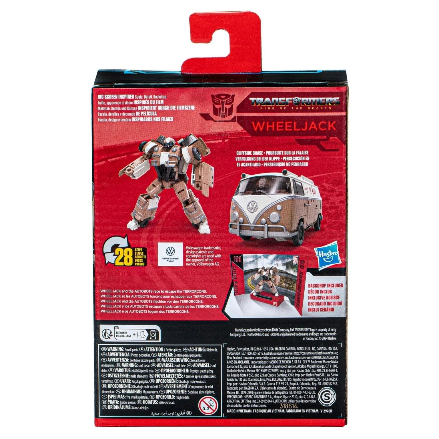 Apresentamos Transformers Studio Series Wheeljack com o SKU 86723324 recomendado para + 8 anos