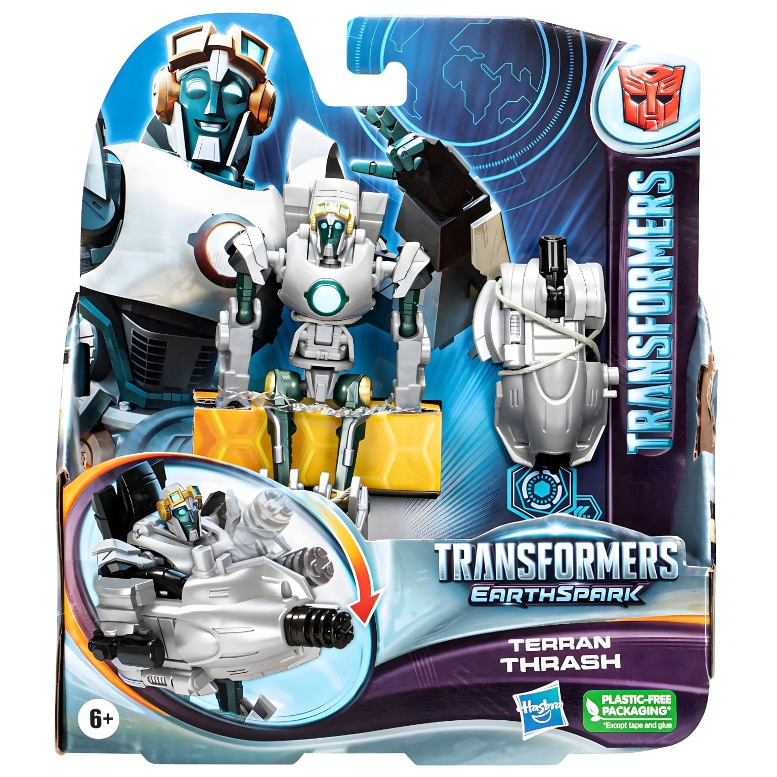 Apresentamos Transformers Earthspark Warrior Terrah Trash com o SKU 901633824 recomendado para + 6 anos