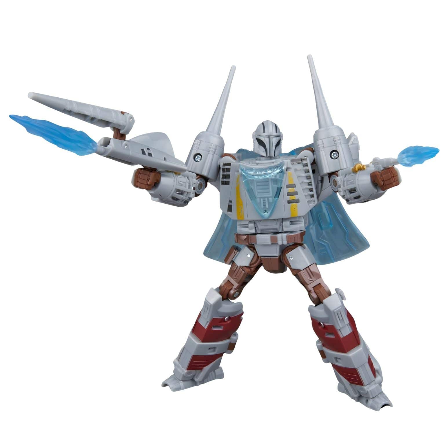 Apresentamos Transformers Star Wars The Mandalorian N-1 Starfighter com o SKU 860098525 recomendado para + 8 anos