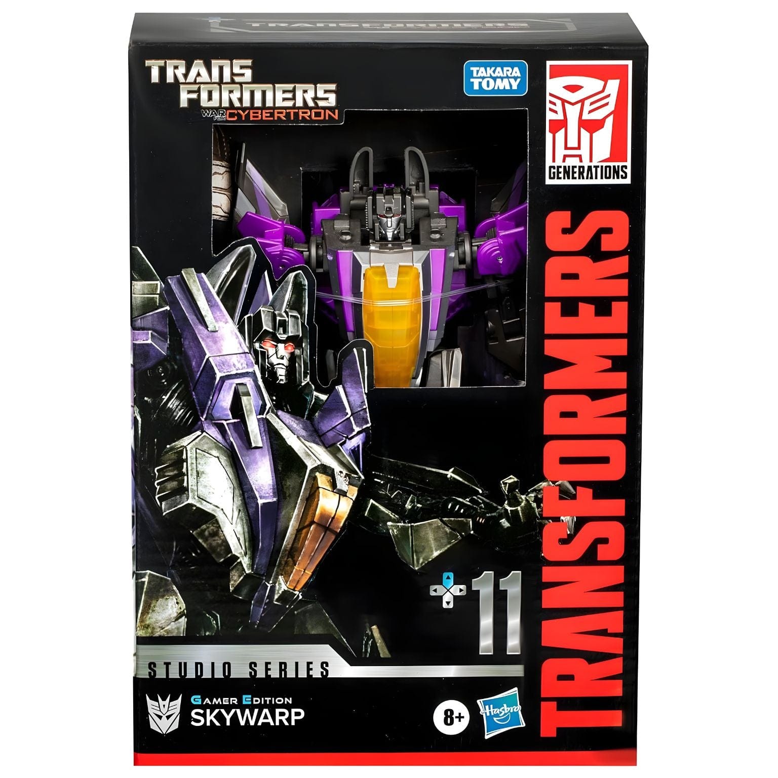 Apresentamos Transformers Studio Series Skywarp 16 cm com o SKU 860053425 recomendado para + 8 anos
