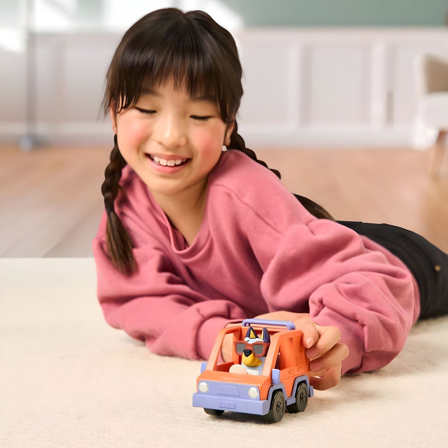 Apresentamos Veículo da Bluey 4 x 4 com o SKU 231892625 recomendado para + 3 anos