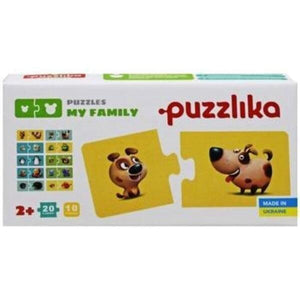 10 mini puzzles - My Family - Brincatoys