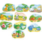 Apresentamos 10 Puzzles Animais Bebés com o SKU 810746622 recomendado para + 2 anos
