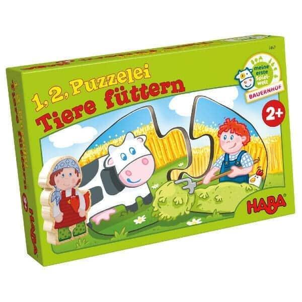 10 Puzzles Animal e a sua Comida - Brincatoys