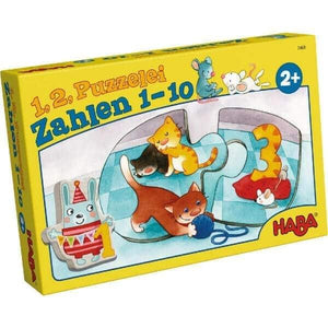Apresentamos 10 Puzzles Iniciação - Números e Quantidades com o SKU 810746821 recomendado para + 2 anos