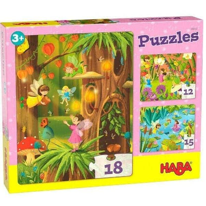 3 Puzzles País das Fadas - Brincatoys