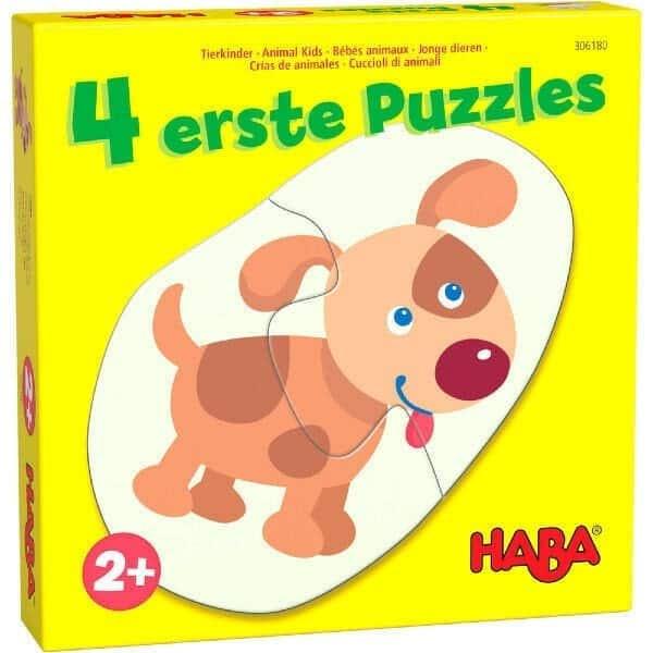 Apresentamos 4 Puzzles Little Hand Animais com o SKU 810618322 recomendado para + 2 anos