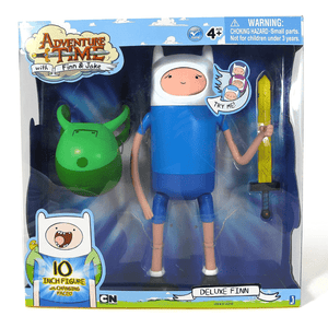 Adventure Time - Finn com Expressões Faciais Intercambiáveis - Brincatoys