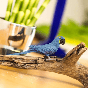 Apresentamos Figura de borracha - Arara Azul com o SKU 436422923 recomendado para + 3 anos