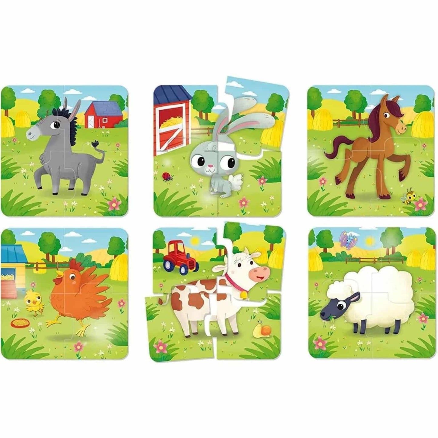 Apresentamos Baby Puzzle A quinta com o SKU 868008321 recomendado para + 12 meses