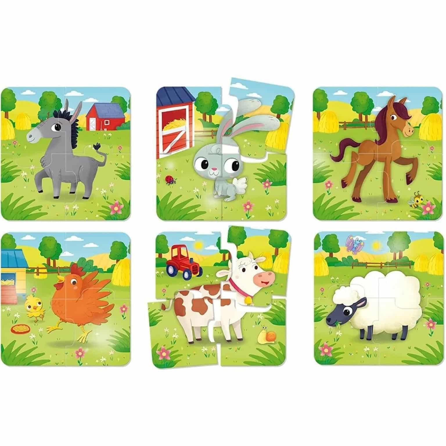 Apresentamos Baby Puzzle A quinta com o SKU 868008321 recomendado para + 12 meses