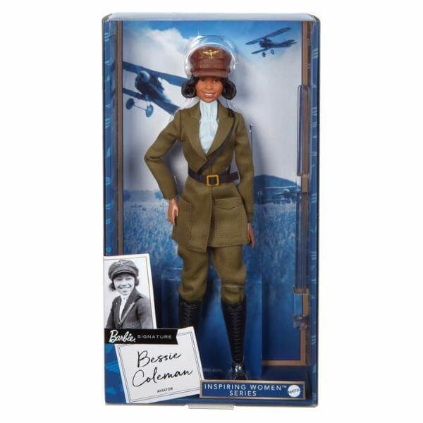 Barbie Inspiring Women Bessie Coleman - Brincatoys