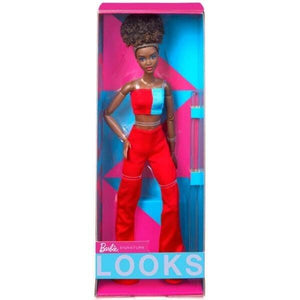 Barbie Looks cabelo preto natural - Brincatoys