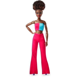Barbie Looks cabelo preto natural - Brincatoys