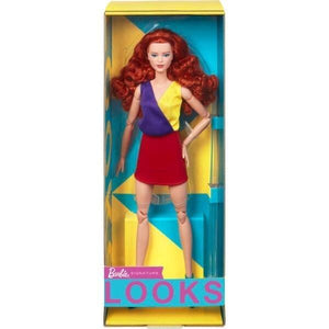 Barbie Looks Cabelo Ruivo - Brincatoys