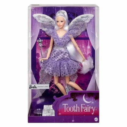 Apresentamos Barbie Signature Fada dos Dentes com o SKU 230050523 recomendado para + 6 anos