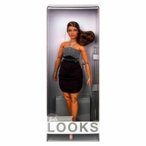 Apresentamos Barbie Signature Looks Morena Curvy com o SKU 230048723 recomendado para + 6 anos