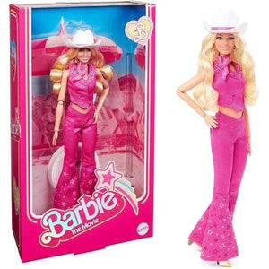 Barbie The Movie - Barbie em roupa rosa do faroeste - Brincatoys