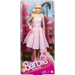 Barbie The Movie - Barbie em Vestido Rosa Gingham - Brincatoys