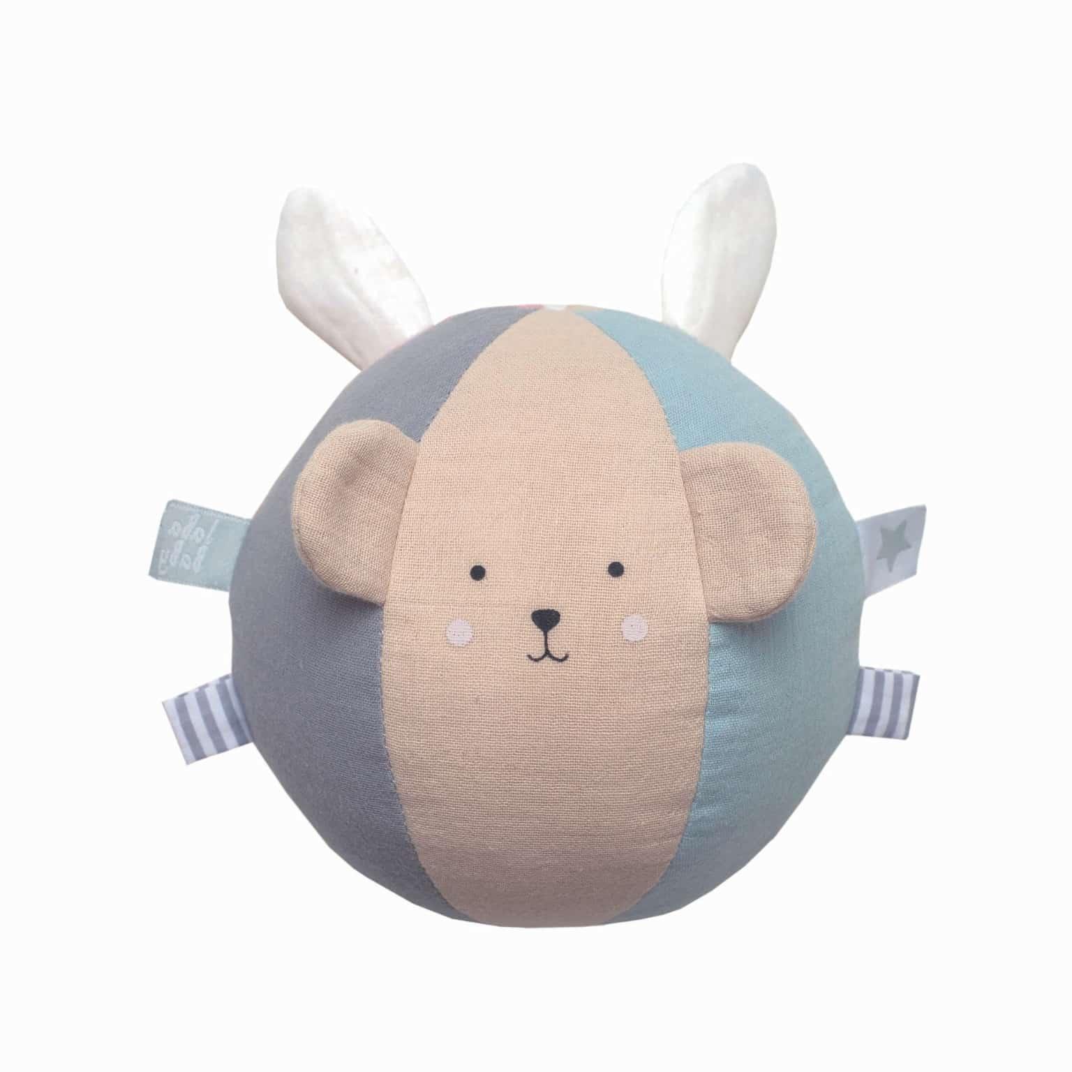 Apresentamos Bola de Pano Teddy & Bunny com o SKU 76015723 recomendado para + 0 meses