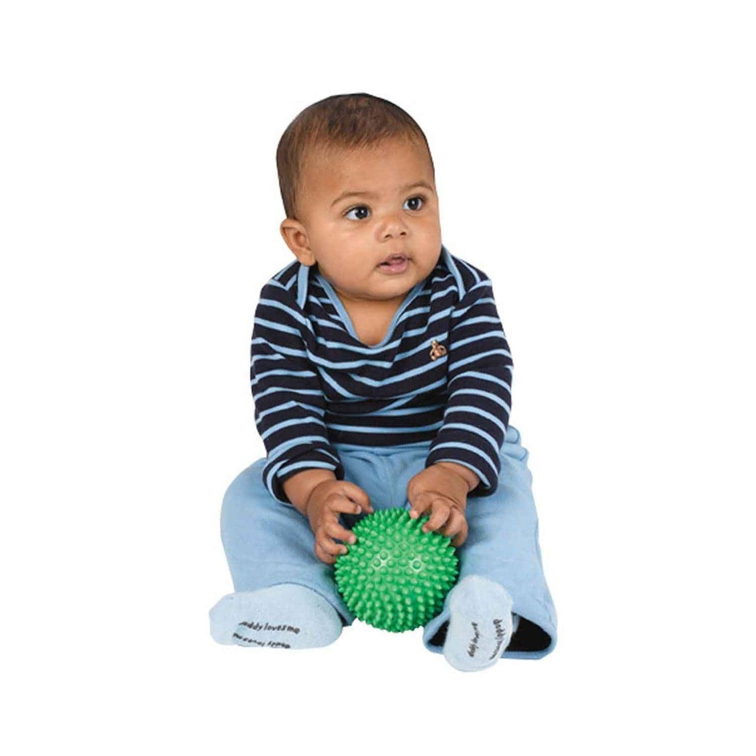 Apresentamos Bola Sensorial Verde com o SKU 588630324 recomendado para + 6 meses