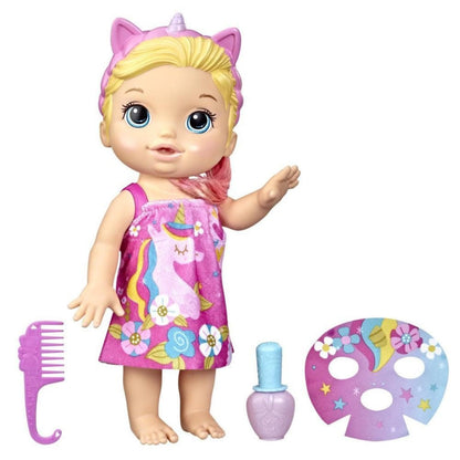 Boneca Baby Alive Dia de Spa com escova, verniz e máscara