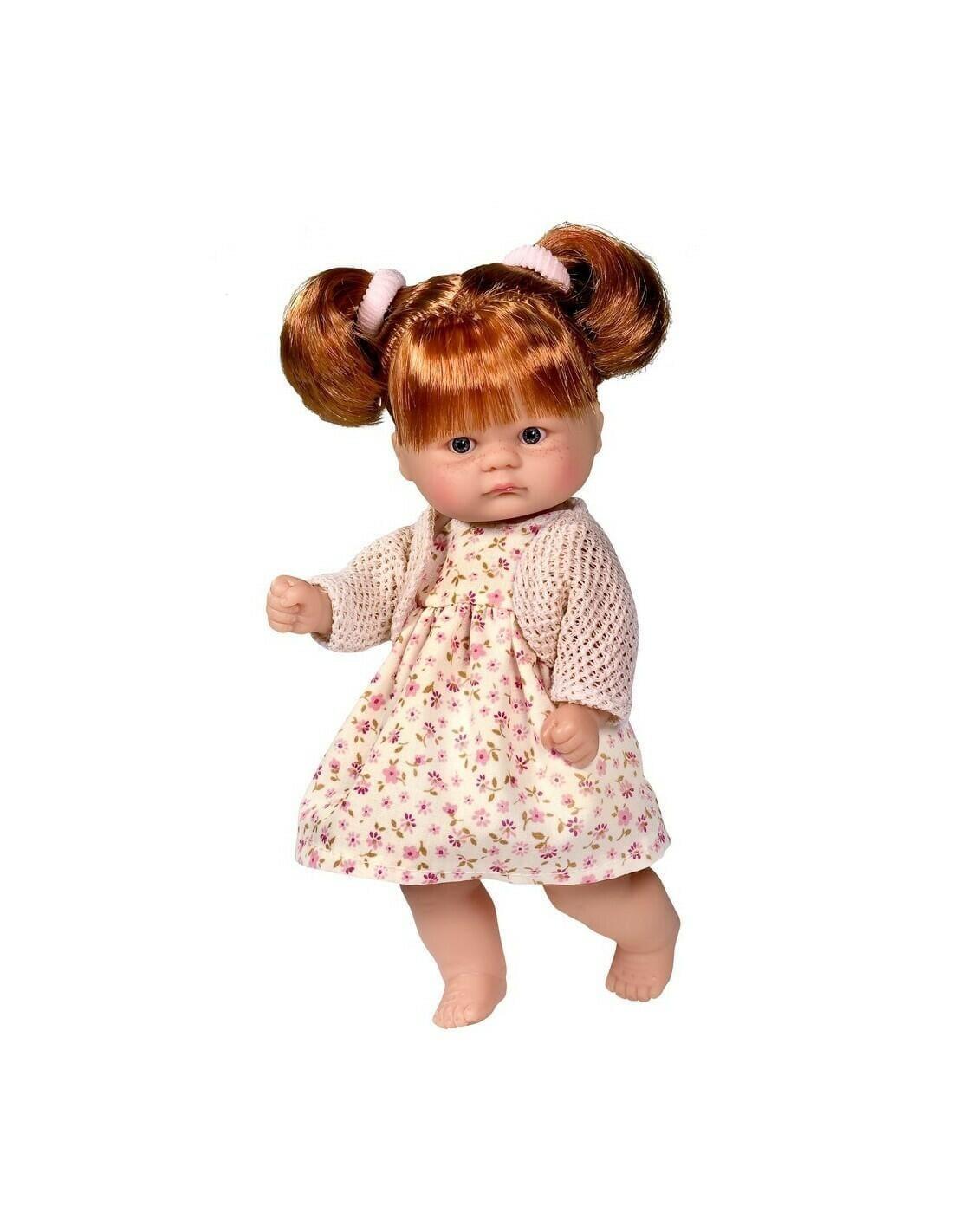 Apresentamos Boneca com vestido de flores com o SKU 291401018 recomendado para + 3 anos