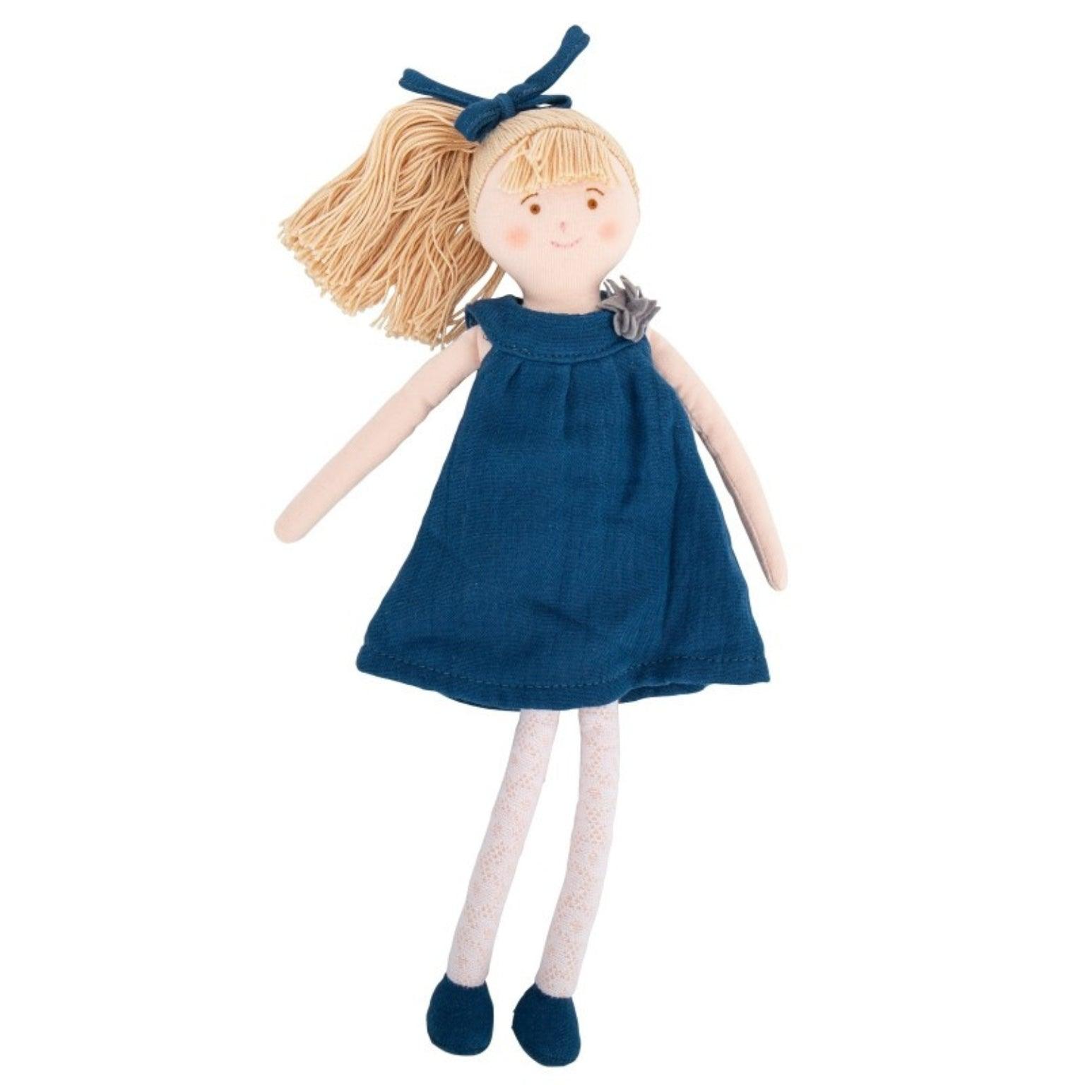 Apresentamos Boneca com Vestido Azul com o SKU 790186522 recomendado para + 0 meses