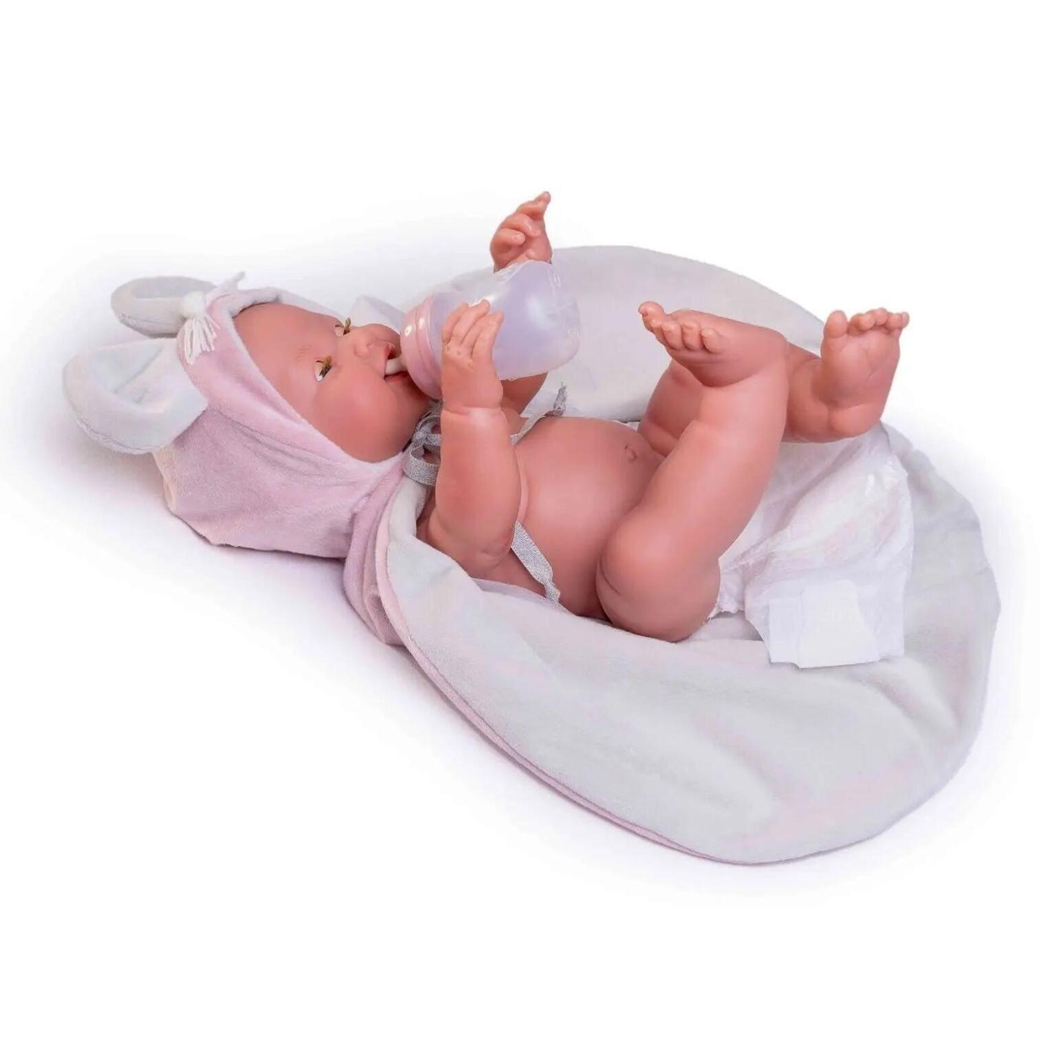Apresentamos Boneca Recém-nascida Mia Pee 42 cm com o SKU 575039223 recomendado para + 3 anos