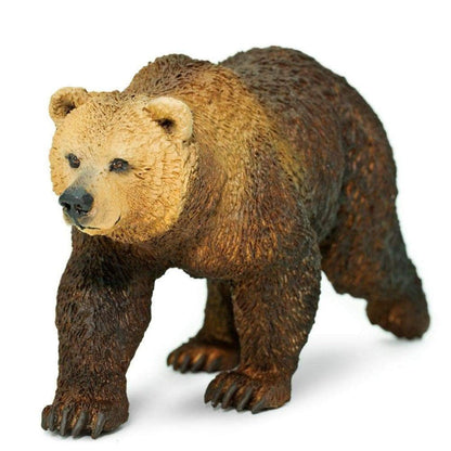Apresentamos Figura de borracha - Urso Pardo com o SKU 438132923 recomendado para + 3 anos