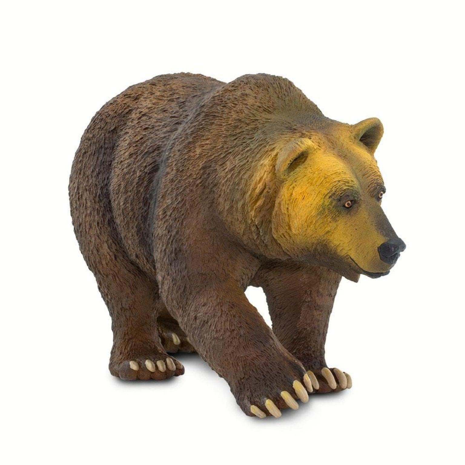 Apresentamos Figura de borracha – Urso Grizzly com o SKU 430027425 recomendado para + 3 anos