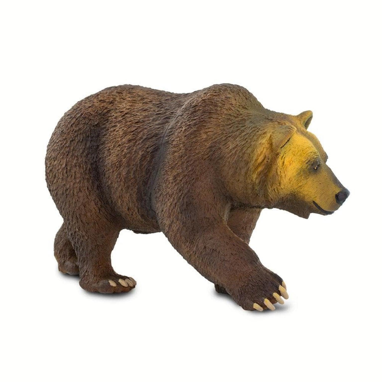 Apresentamos Figura de borracha – Urso Grizzly com o SKU 430027425 recomendado para + 3 anos