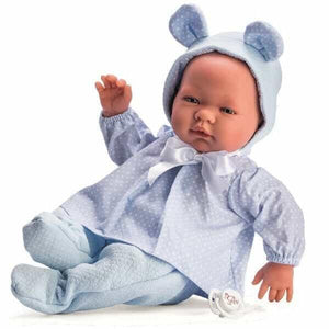Apresentamos Boneco Pablo com Gorro Azul com o SKU 296674122 recomendado para + 3 anos