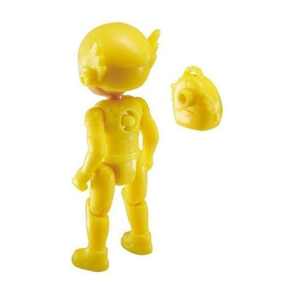 Figura Jia Petronix Defenders de costas com mochila separada