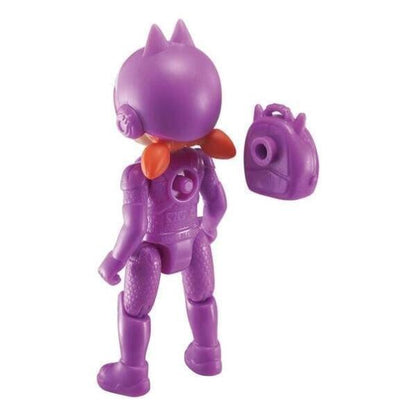 Petronix Defenders Emma's Pet Mobile & Kitt-10: figura da Emma vista de costas com mochila