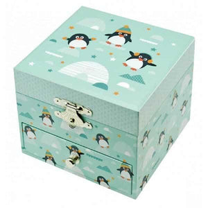 Apresentamos Caixa de Música Pinguim com o SKU 792080122 recomendado para + 4 anos