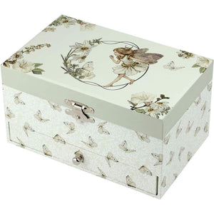 Apresentamos Caixa de Jóias Musical Rectangular - Fadas e Flores com o SKU 796061723 recomendado para + 4 anos