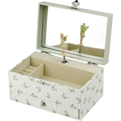 Apresentamos Caixa de Jóias Musical Rectangular - Fadas e Flores com o SKU 796061723 recomendado para + 4 anos