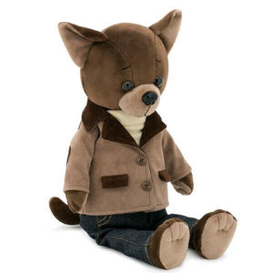 Apresentamos Cão de Peluche Lucky com o SKU 880002122 recomendado para + 2 anos