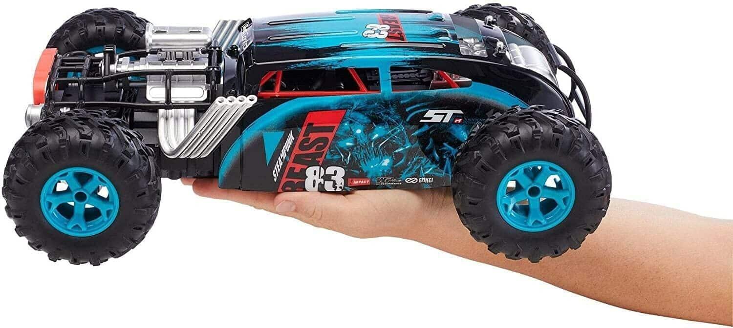 Apresentamos Carro RC Hotrod Muscle Racer com o SKU 862444621 recomendado para + 8 anos