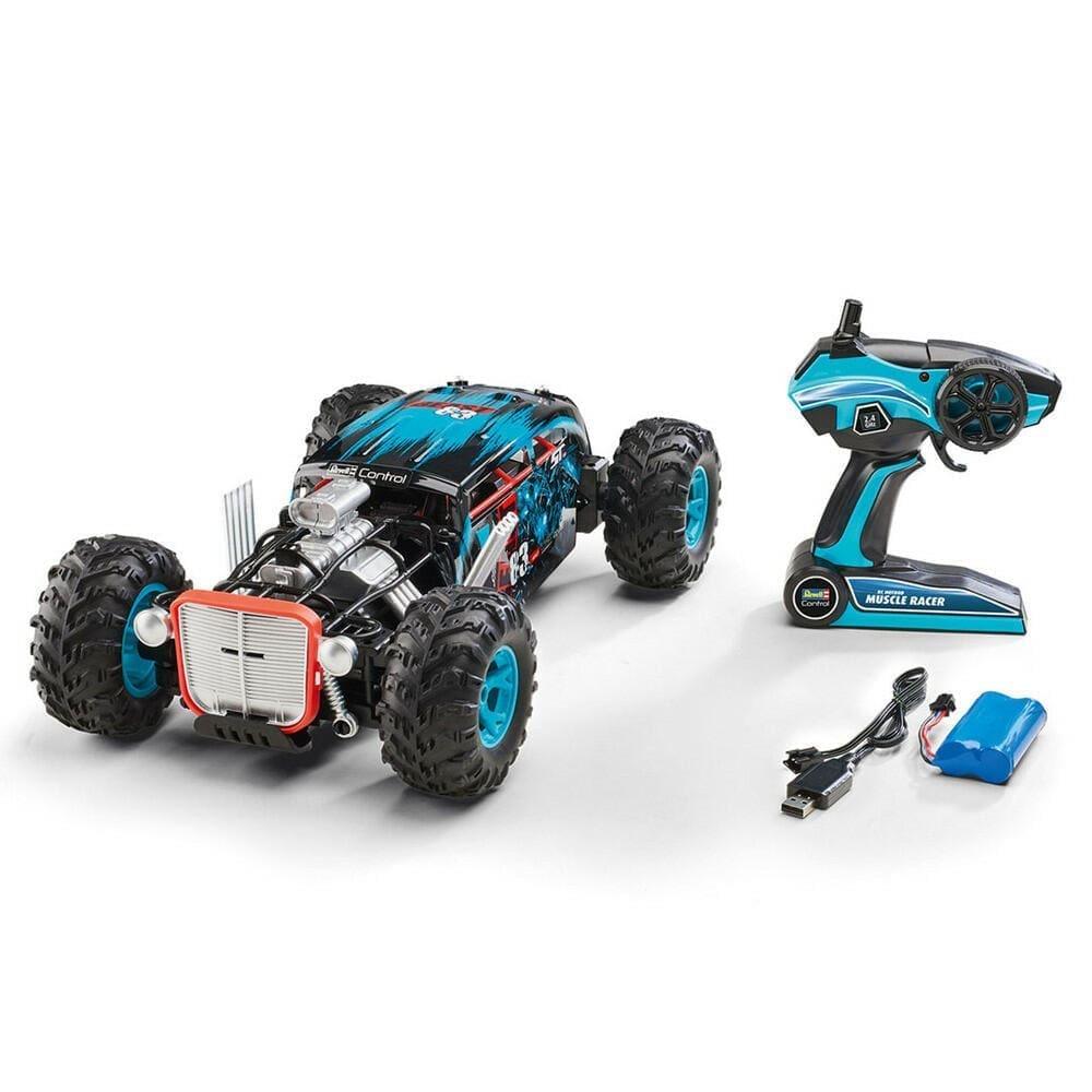 Apresentamos Carro RC Hotrod Muscle Racer com o SKU 862444621 recomendado para + 8 anos
