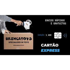 Cartão Express - Brincatoys