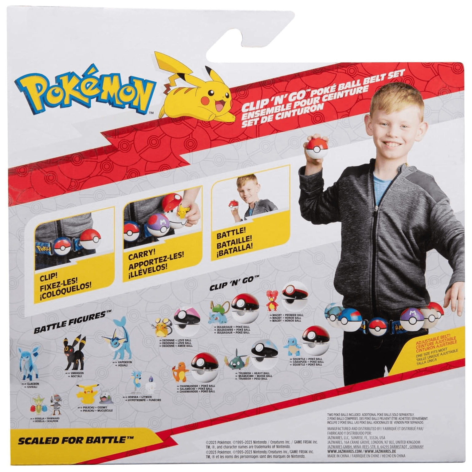 Apresentamos Cinto de Treinador Pokémon Charmander com o SKU 23316324 recomendado para + 4 anos